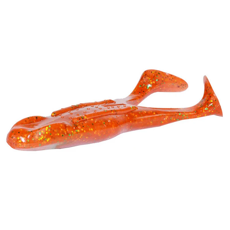 

8pcs/lot Frog Soft Bait Fishing Lures Soft Frog Fishing Lures 11cm 13g Lifelike Snakehead Artificial Fishing Lure Fish