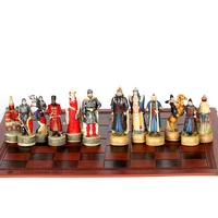 historical figures war theme home chess and board games decoration crafts sculpture jewelry resin living room statue russia