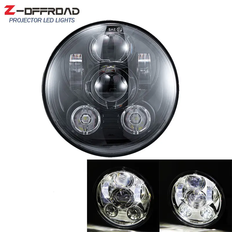 Для Sportster SuperLow 1200T XL1200T/ 72 XL1200V/48 XL1200X/883 XL883/ 883R XL883R 5-3/4 &quot5 75 дюймов светодиодный