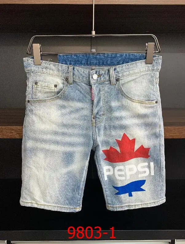 

2021 новые мужские/мужские рваные джинсы DSQUARED2 джинсовые шорты тонкие джинсы мужские повседневные шорты DSQ2 9803-1
