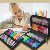 60 colors gel glitter pen set neon sinclude marker 60 matching color refills pencil drawing birthday kids gift adult coloring