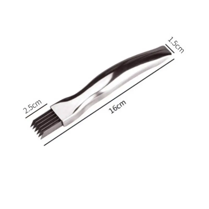 1 шт. Нержавеющая сталь лук овощерезка многофункциональный измельчитель лука