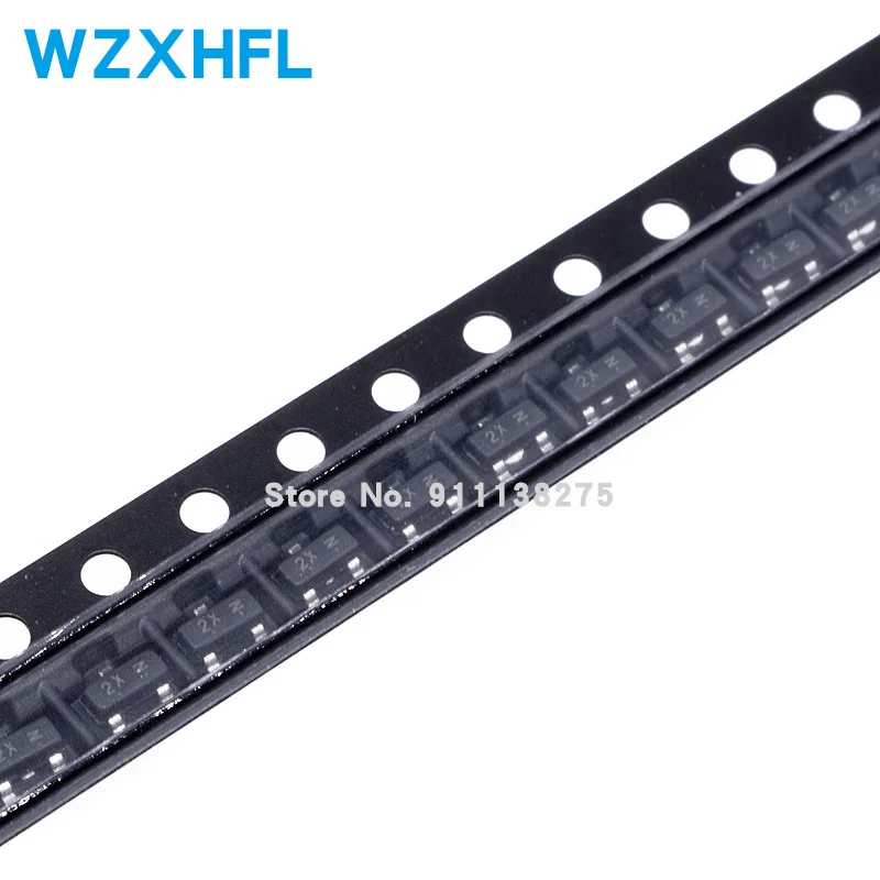 

100 шт. MMBT4401LT1G SOT-23 2N4401 PMBT4401 2X W2X SOT23 SMD транзистор, новый и оригинальный чипсет IC