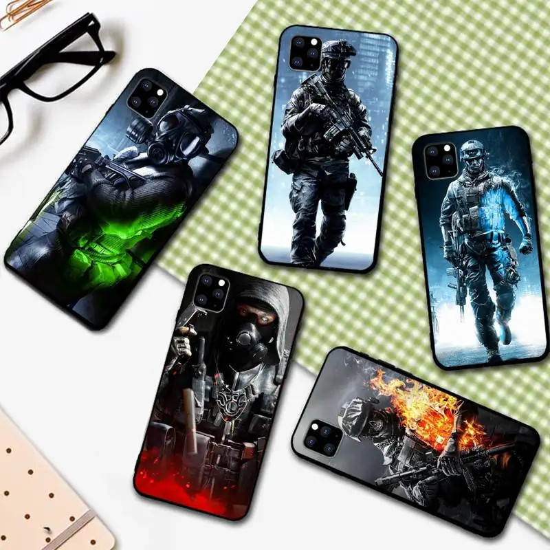 

Call of Duty black ops clod war COD Phone Case For Iphone 5 SE 2020 6 6s 7 8 plus X Xr XS 11 12 Mini Pro Max Fundas Cover