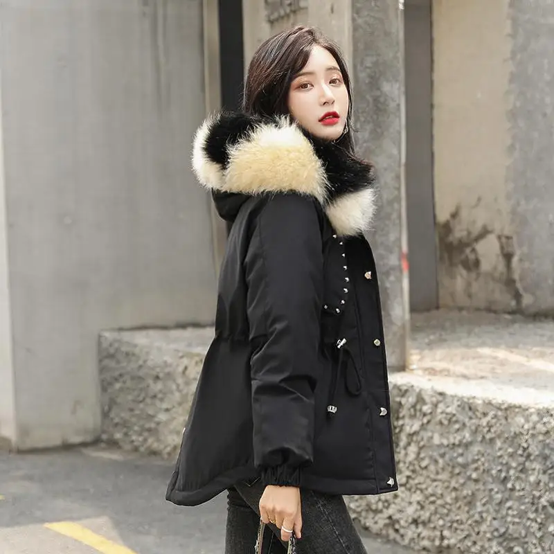 Горячая зимняя куртка женская 2019 Новая Женская плотное пальто и Высокое качество