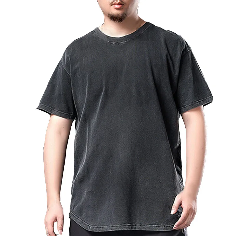 

Summer Men t-shirt 5XL 6XL 7XL Bust 143cm Plus size T-shirts