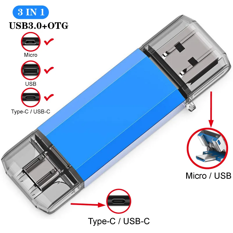 Внешний накопитель TYPE C USB 3 0 OTG флеш 128 ГБ 256 32 16 высокоскоростной 64 ГБ|USB