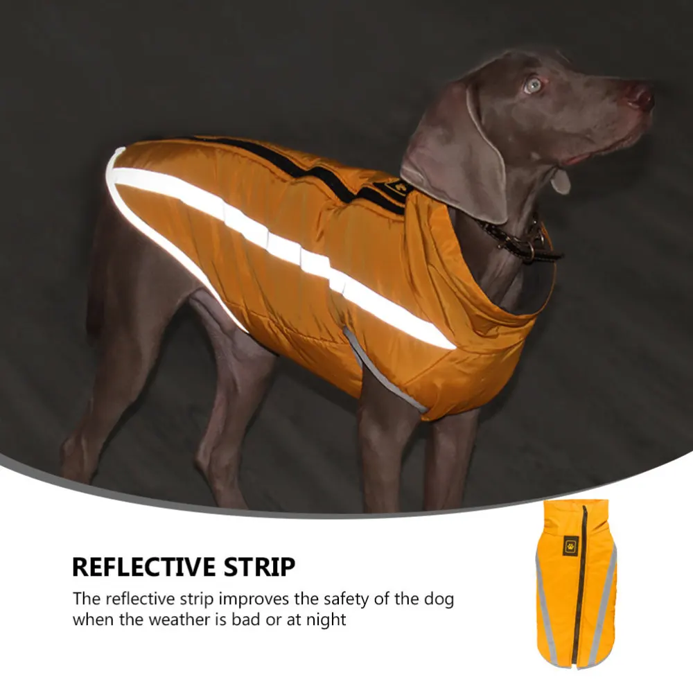 

1pc Pet Dog Clothes Thickened Dog Coat Outdoor Dog Clothes Pet Dog Costume