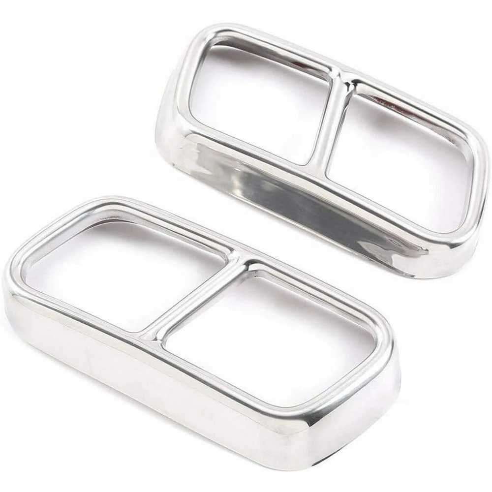 2 шт. автомобильный глушитель выхлопной трубы задний наконечник отделка крышки