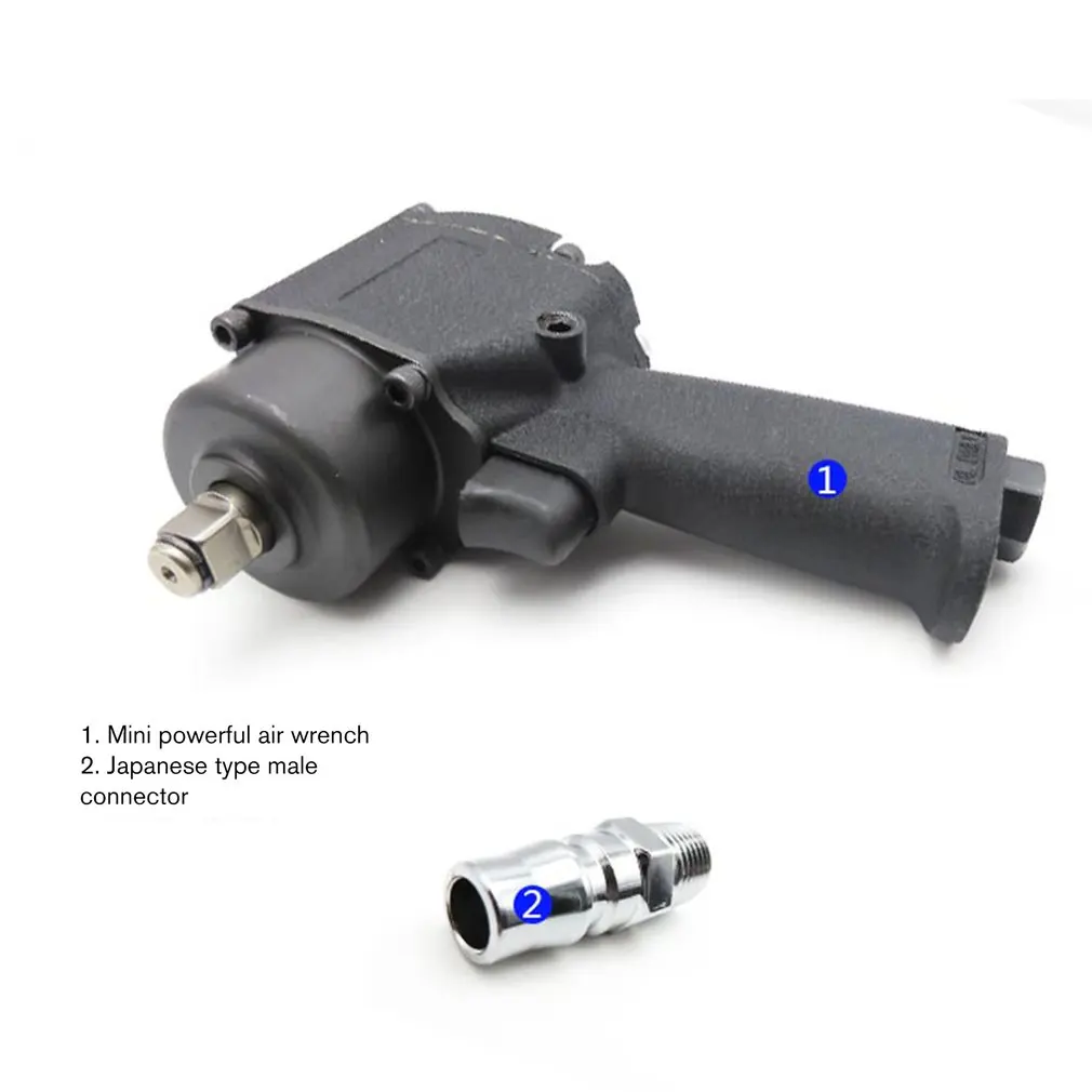 1/2 дюймовый мини пневматический/Воздушный ударный гайковерт для ремонта