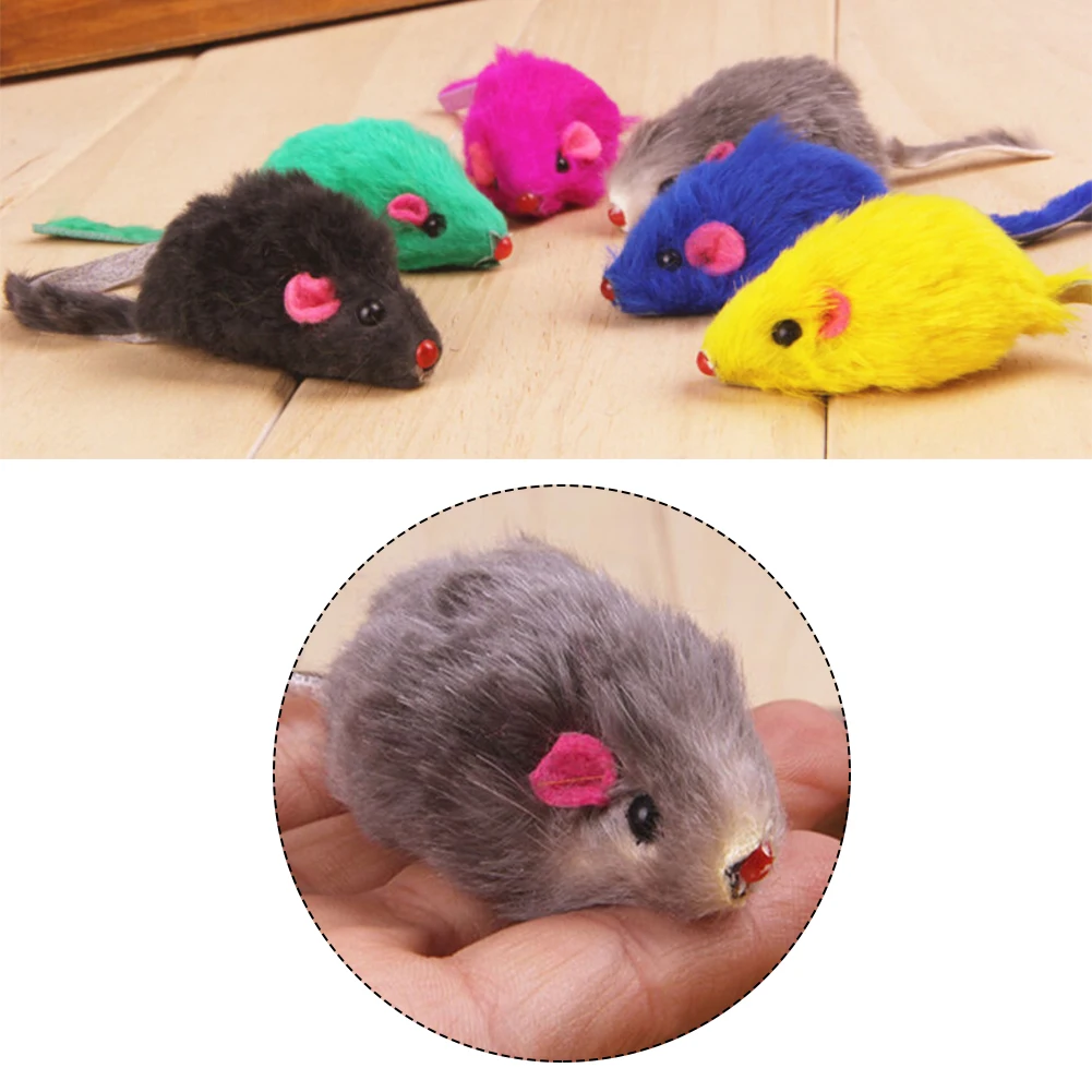 1 шт. Новая горячая Распродажа шарф из кроличьего игрушечная Мышка для кошки
