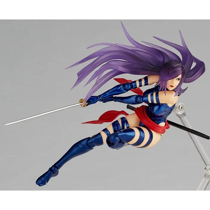 Экшн-фигурки Marve Psylocke Kaiyodo Потрясающие куклы X-Men BJD Коллекционная модель Кукла