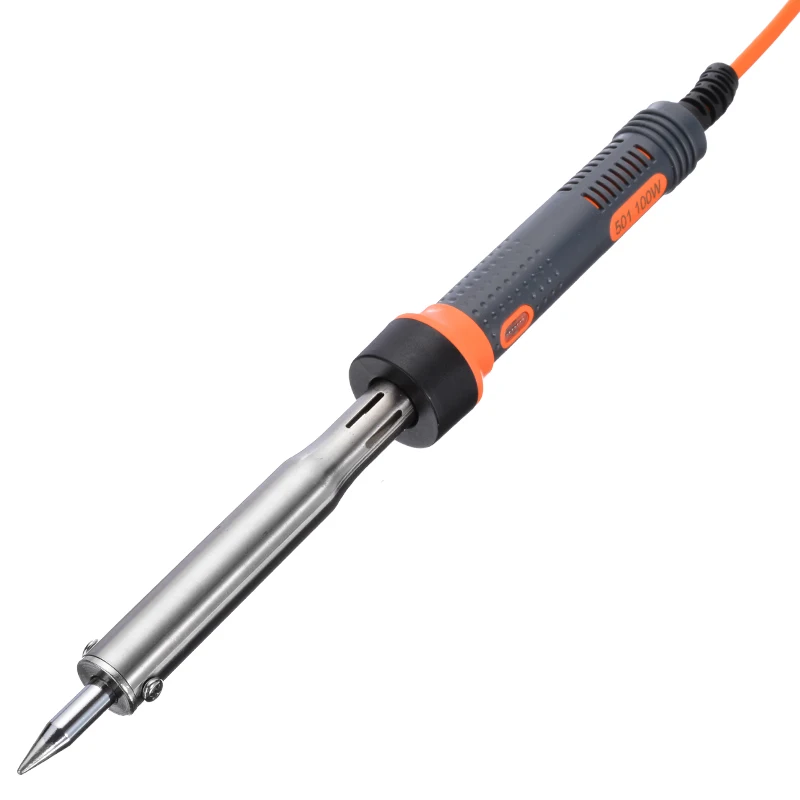 60W 80W 100W 150W 220V Electric Soldering Iron with Rubber Handle Heat Pencil Welding Repair Tool