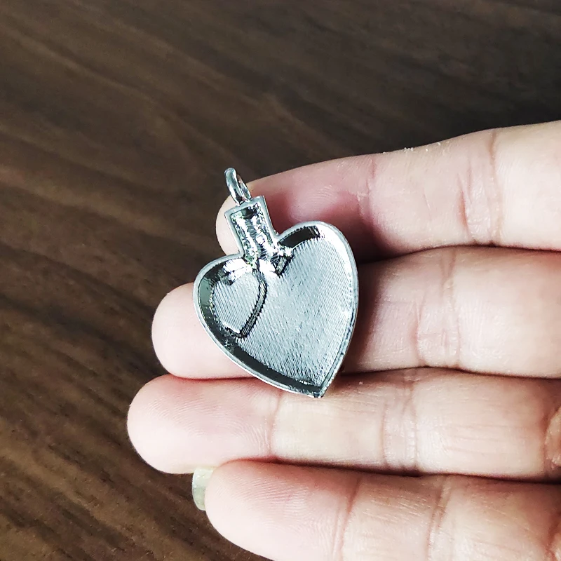 Модные Мемориал одежда для мамы папы и жены с рисунком сердца ожерелье ювелирные