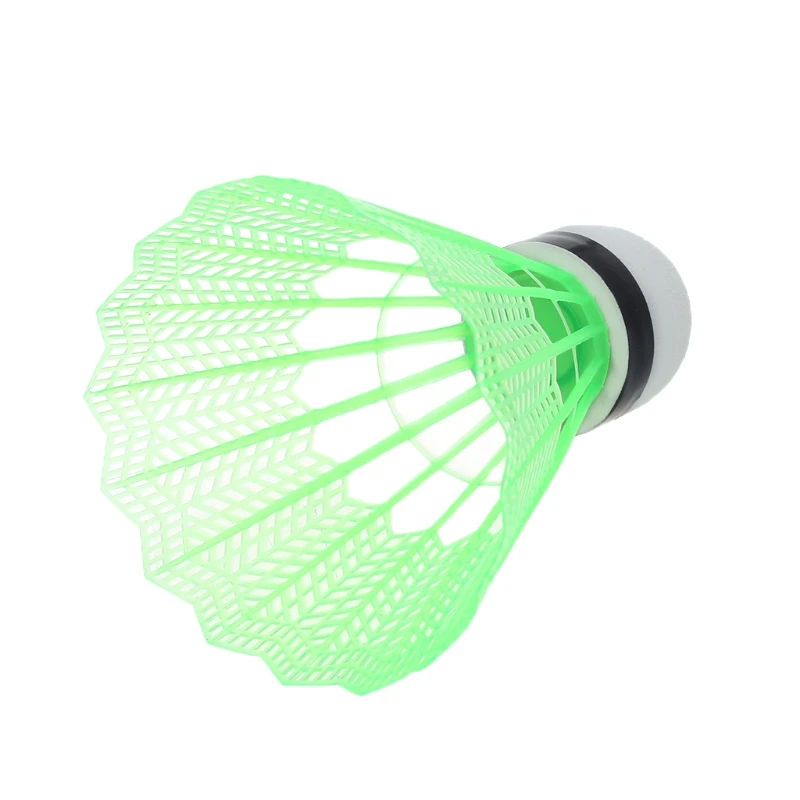 

12 Pcs Colorful Badminton Plastic Shuttlecocks Indoor Outdoor Sports Accessories Y51D