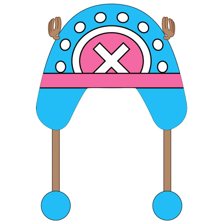 Аниме Чоппер Тони Шапка Кепка Косплей олень плюшевая зимняя теплая Милая шапка