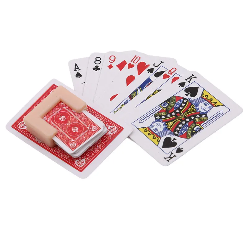 

1set Funny Shrinking Cards Magic Tricks Prop Training Set For Party Stage Performance Magic Card Show Magic Props New