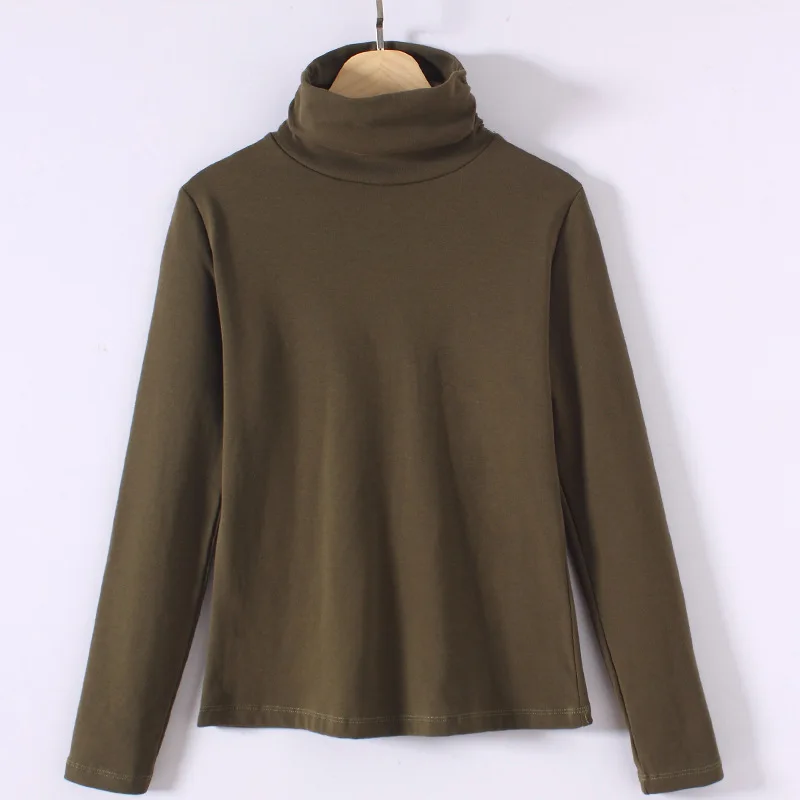 

2019 Women's Spring and Autumn Long Sleeve Cotton Casual T-Shirt gray
