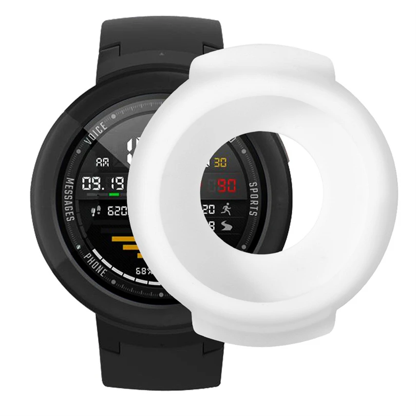 Ремешок для часов защитный чехол из ТПУ чехол для Huami Amazfit Verge Youth Watch мягкий силиконовый ремешок умный Браслет Быстрый#4