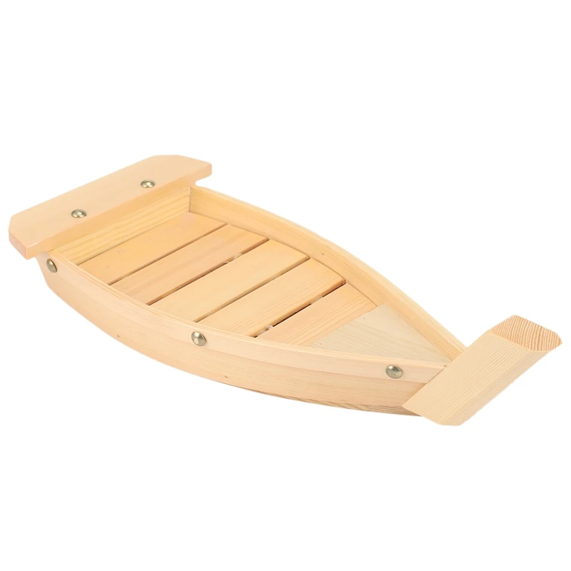 

42x17x7,5 см, инструменты для японской кухни, искусственные суши, деревянная ручная работа, простой корабль, сашими, ассорти, холодная посуда, по...