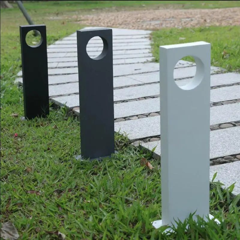 Водонепроницаемый светодиодный садовый светильник простой современный фонарь