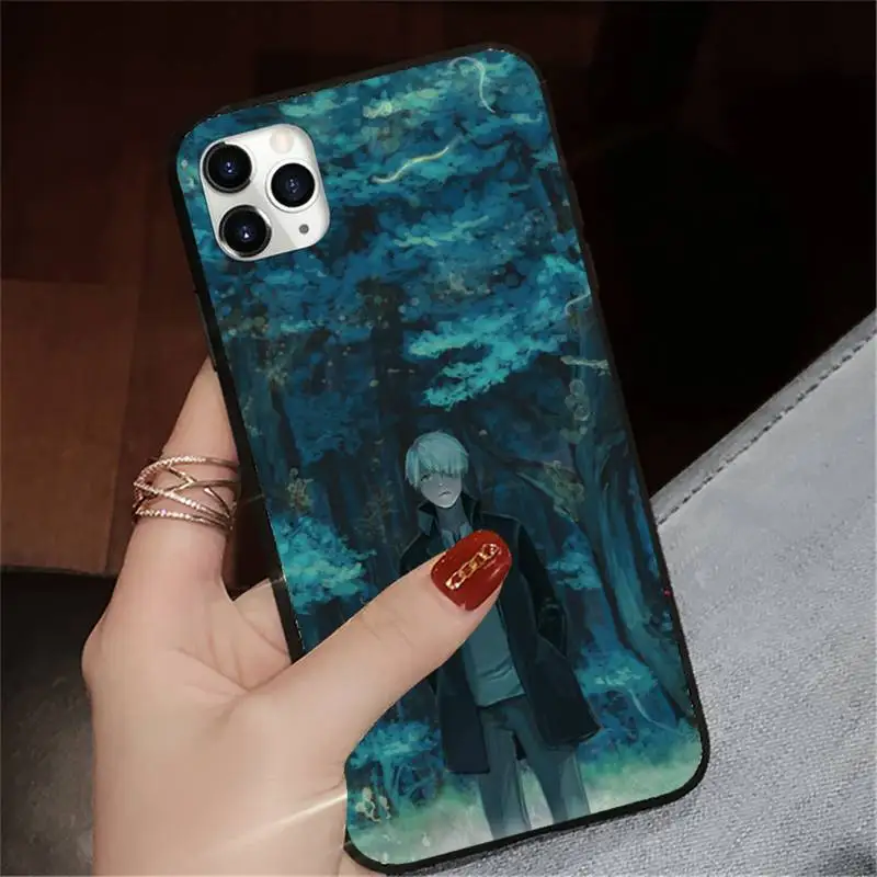 

Anime Mushishi Japanese Phone Case for iPhone 11 12 pro XS MAX 8 7 6 6S Plus X 5S SE 2020 XR