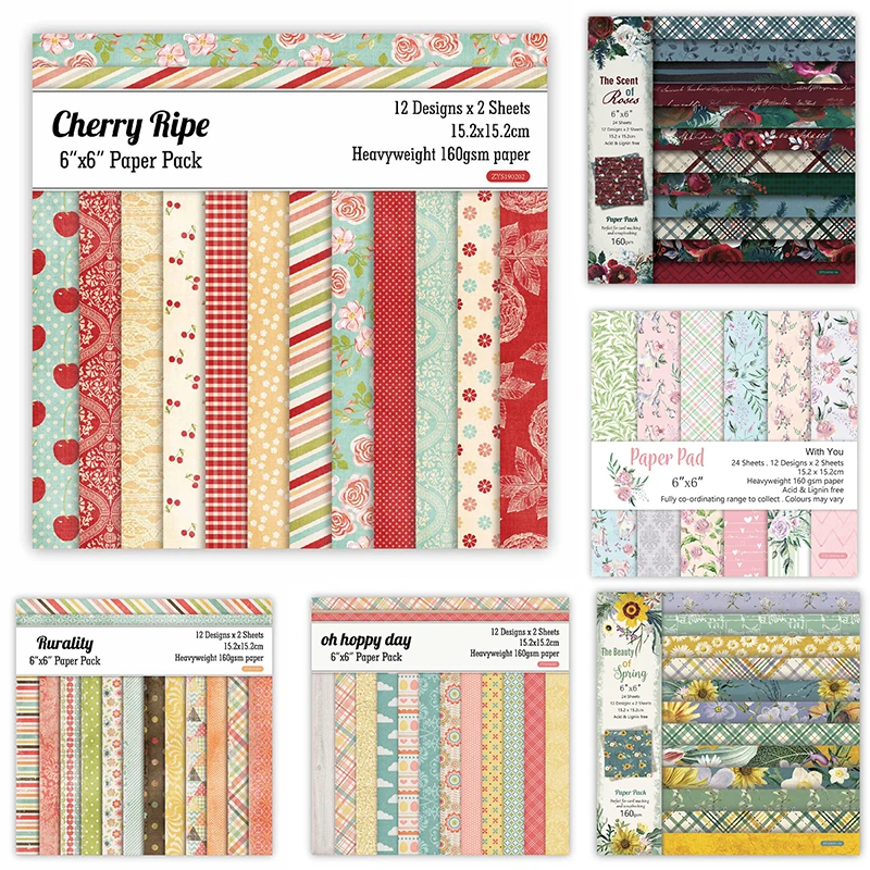 24 шт. бумажный пакет для скрапбукинга в виде цветка оригами красный горошек