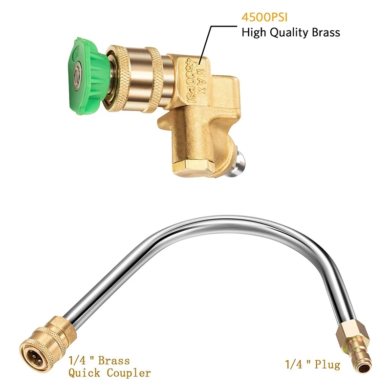 Набор насадок для мойки высокого давления Поворотный адаптер быстрого разъема