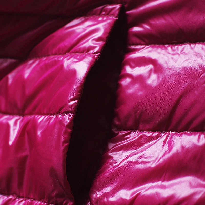 Женский ультра легкий пуховик зимнее длинное пальто большого размера плюс 6XL с