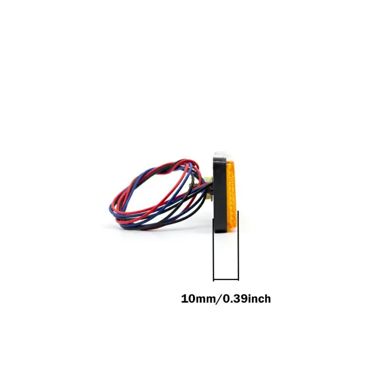 Пара светодиодных ламп 24 SMD для мотоцикла задний тормоз стоп-сигнал поворота
