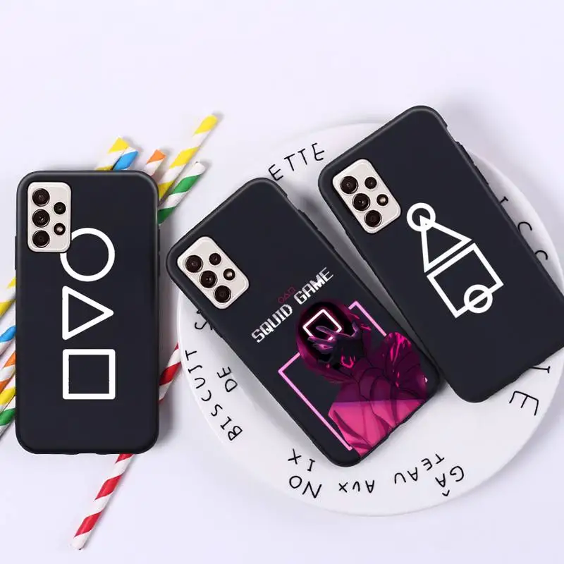 

squid game Phone Case For Xiaomi Mi Redmi Note 7 8 9 pro 8T 9T 9S 9A 10 Lite pro
