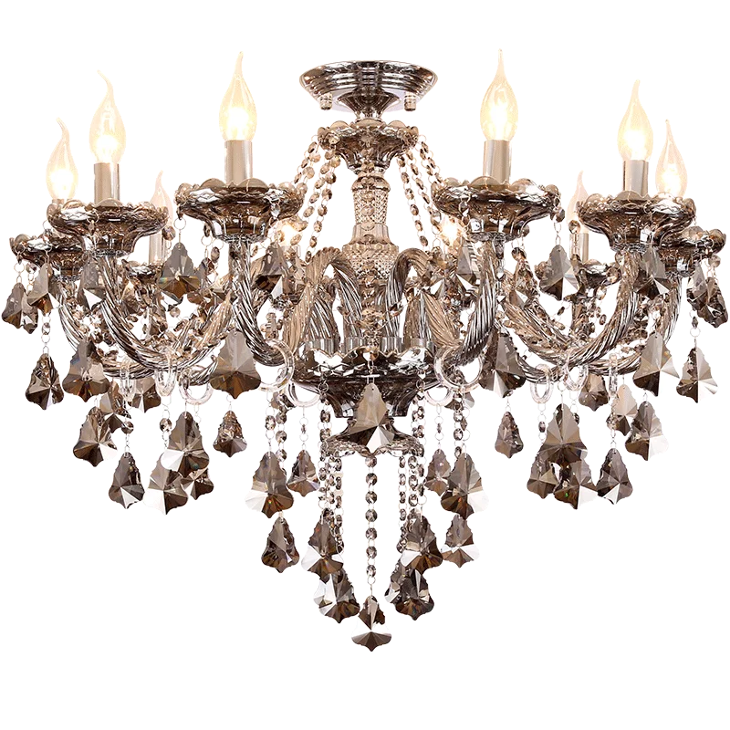 

Luxury Crystal chandelier For Living Room lustre sala de jantar cristal Modern Chandeliers Light Fixture Wedding Decoration