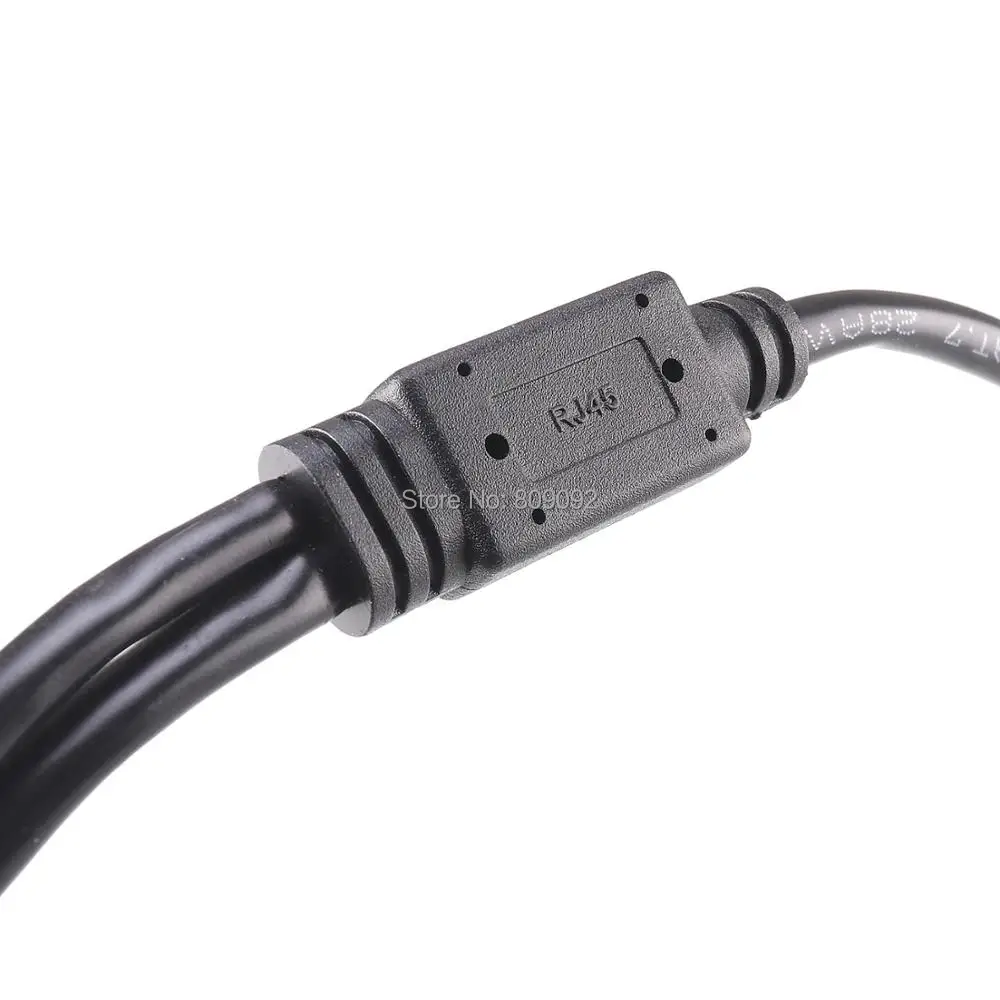Сетевой Разветвитель RJ45 Удлинительный кабель 1 штекер 2 гнезда порт LAN Ethernet