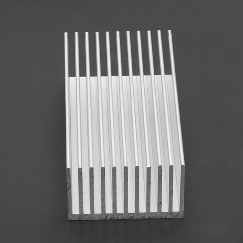 

Silver Tone Aluminium Radiator Heatsink Heat Sink 100x50x30mm