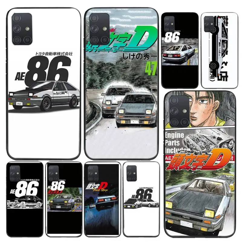 

Phone Case For Samsung A32 51 71 31 40 30s 21s Galaxy S9 10 20 Plus Note9 10pro 20 20ultra Japan Initial D AE86 Car