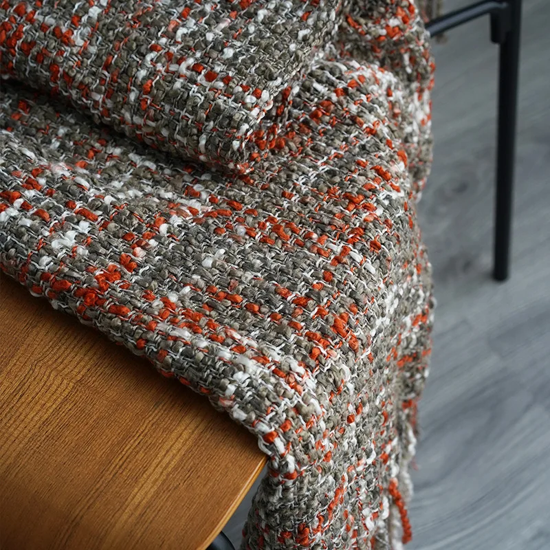 

Ethnic Style Nap Knitted Tassels Blanket Soft Sofa Decoration Cover Air Condition Woven Blankets For Bed Travel Office Summer