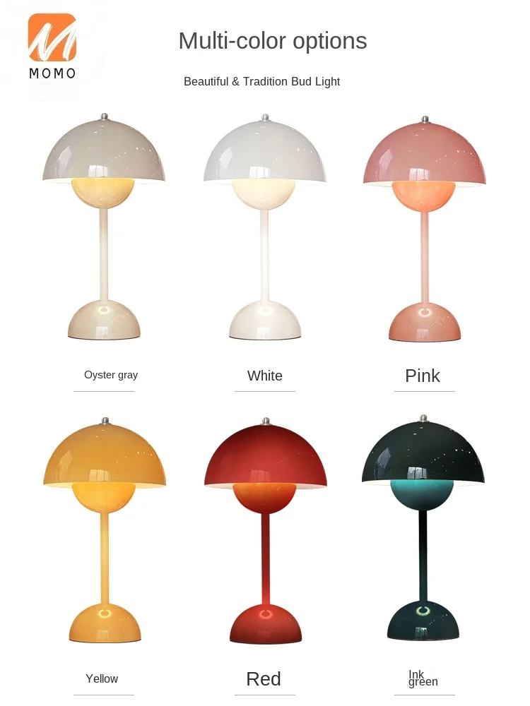 Скандинавская декоративная настольная лампа для спальни датский дизайнерский