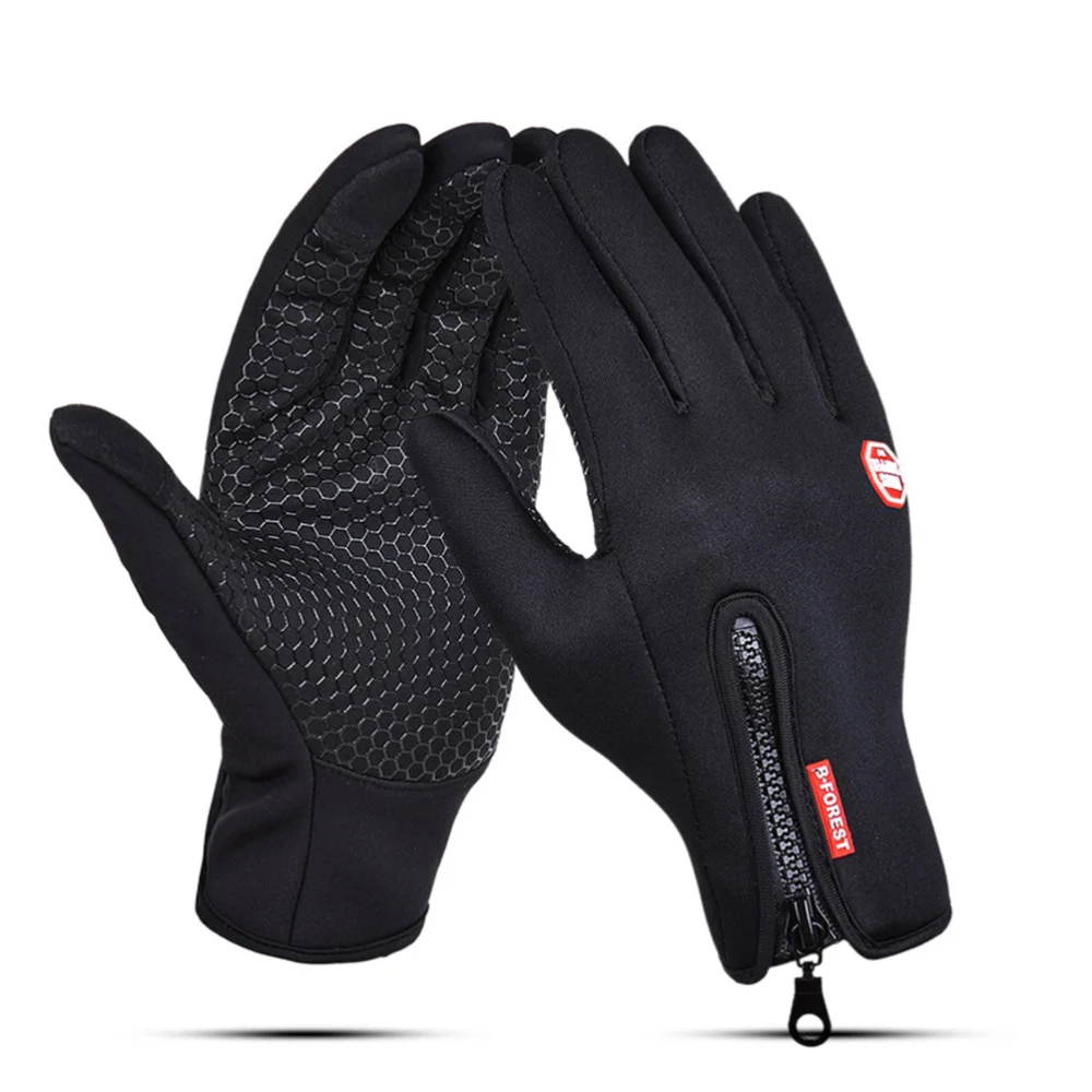 

1 Pair Touch Screen Cold Weather Windproof Warm Glove for Outdoor Sports Cycling Hiking Running Climbing Size