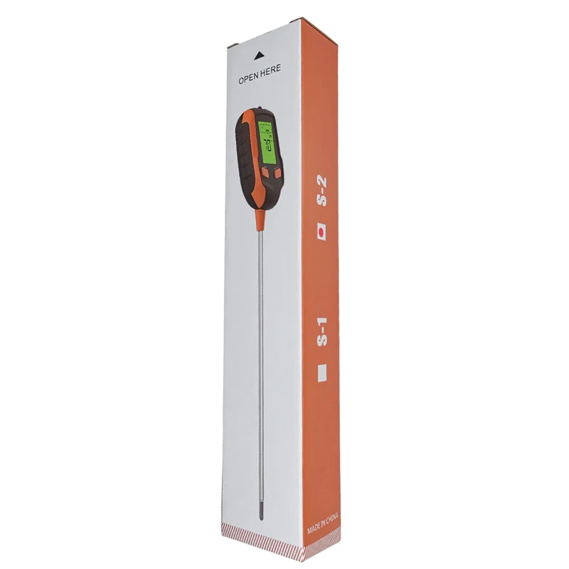 Soil Tester 5-in-1 Household PH Meter Hygrometer Thermometer Moisture Acidity Illuminance Analyzer Sensor Test | Инструменты