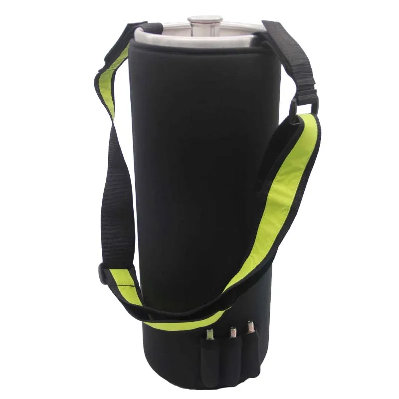 

Изолированная Куртка Mini Keg с плечевым ремнем, 10 л, аксессуары для домашнего пивоварения