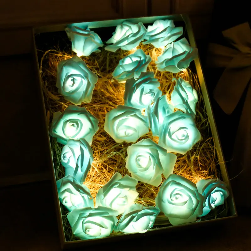 

Wedding Gifts for Guests 1.5m 3m Rose LED Light String Valentine's Day Gifts for Girlfriend Party Favors Holiday Home Room Decor