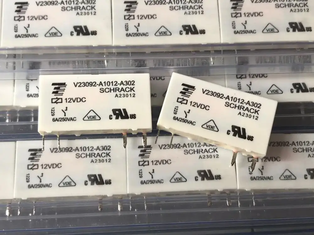 V23092-A1024-A301 V23092-A1012-A302 реле питания 6A 250VAC 24VDC 5 контактов w/розетка | Обустройство дома