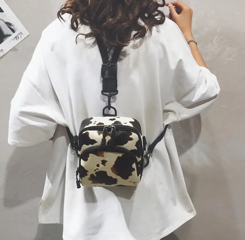 Корова шаблон клип женские сумки дизайнерские Брендовые через плечо модные