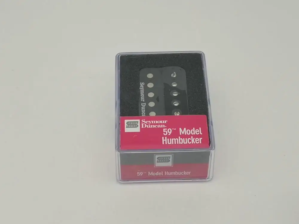 Seymour Duncan SH1n 59 и SH4 JB Модель 4C хамбакер звукосниматель гитары Набор звукоснимателей черный - Цвет: SH1n
