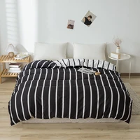 duvet cove quilt cover nordic style comforter case black and white luxury home queen full double singles size 150x200cm240x220cm