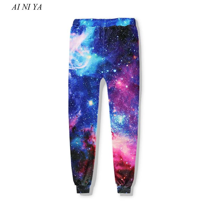 

Mens Colorful 3D Space Galaxy Hoodies+Pants 2 Pcs Sets Casual Harajuku Long Sleeve Hip hop Male Tracksuits Spring