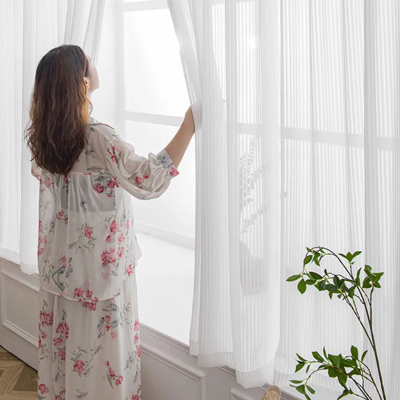 Занавески на липучке без перфорации для гостиной спальни современные занавески