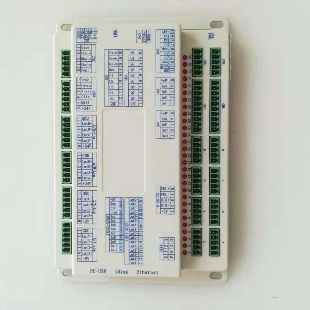 RuiDa RDD6584V сеть ЧПУ Осциллирующий нож режущий контроллер системы управления с 7 дюймовым промышленным сенсорным экраном