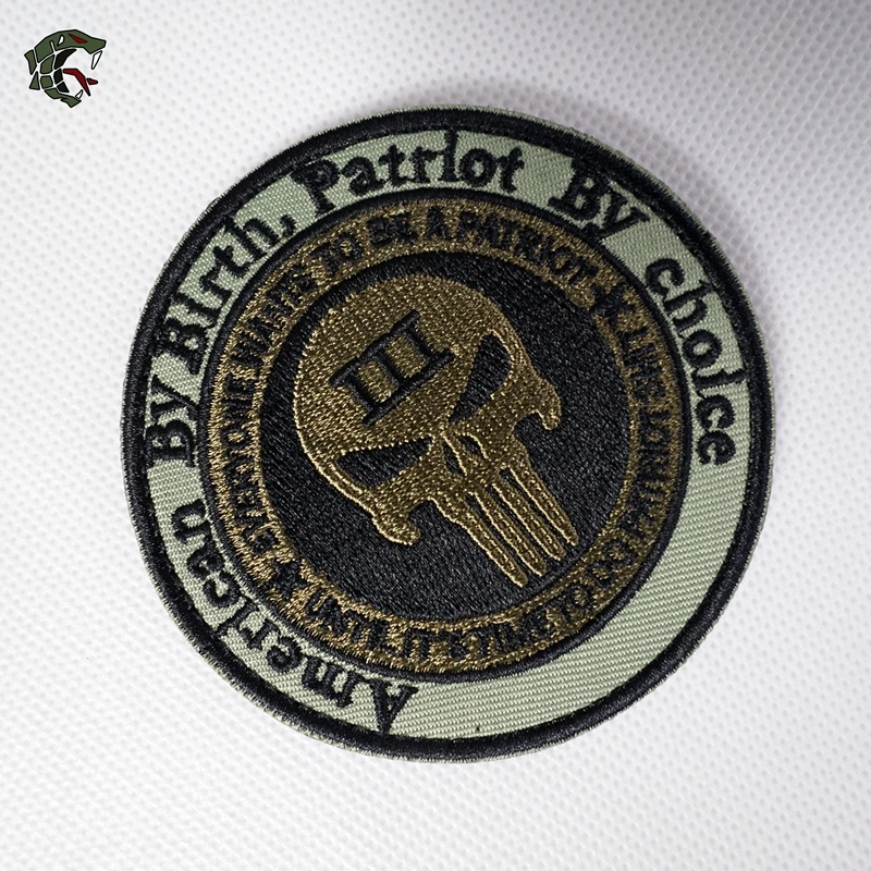 Нашивка TSNK с вышивкой для энтузиастов военного образца армейский Тактический