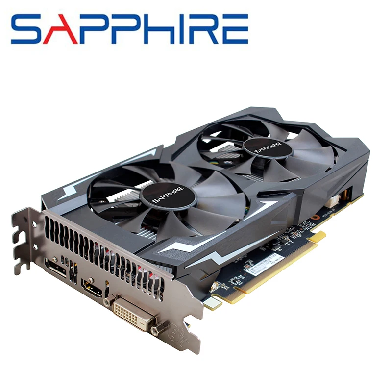 SAPPHIRE AMD Radeon RX 560 4GB 128bit GDDR5 видеокарта PCI Настольный RX560 для ПК Игр б/у